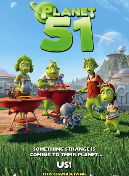 دانلود انیمیشن سیاره 51 Planet 51 2009